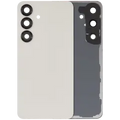 Back Cover Glass With Camera Lens For Samsung Galaxy S25 5G (No Logo) (Aftermarket Plus) (Pink Gold)
