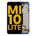 OLED Assembly With Frame For Xiaomi Mi 10 Lite 5G (Refurbished) (Aurora Blue)