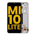 OLED Assembly With Frame For Xiaomi Mi 10 Lite 5G (Refurbished) (Dream White)