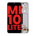 OLED Assembly With Frame For Xiaomi Mi 10 Lite 5G (Aftermarket Plus) (Dream White)