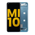 OLED Assembly With Frame For Xiaomi Mi 10 5G (Refurbished) (Coral Green)