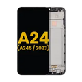 OLED Assembly With Frame For Samsung Galaxy A24 4G (A245 / 2023) (Refurbished) (All Colors)