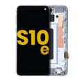 OLED Assembly With Frame For Samsung Galaxy S10E (Refurbished) (Prism Blue)