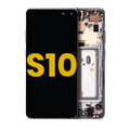 OLED Assembly With Frame For Samsung Galaxy S10 5G (Refurbished) (Majestic Black)