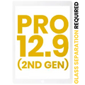 Digitizer For iPad Pro 12.9" 2nd Gen (2017) (OCA Pre-Installed & Glass Separation Required) (Premium) (White)