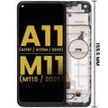 LCD Assembly With Frame For Samsung Galaxy A11 (A115F/ A115M / 2020) / M11 (M115 /2020) (International Version) (Refurbished) (All Colors)