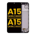 OLED Assembly With Frame For Samsung Galaxy A15 4G (A155 / 2023) / A15 5G (A156 / 2023) (Refurbished) (All Colors)