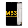 OLED Assembly With Frame For Samsung Galaxy M53 5G (M536 / 2022) (Refurbished) (All Colors)