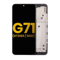 OLED Assembly With Frame For Motorola Moto G71 5G (XT2169 / 2022) (Refurbished) (All Colors)