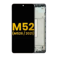 OLED Assembly With Frame For Samsung Galaxy M52 5G (M526 / 2021) (Refurbished) (All Colors)