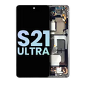 OLED Assembly With Frame For Samsung Galaxy S21 Ultra 5G (Service Pack) (Phantom Black)