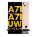 OLED Assembly Without Frame For Samsung Galaxy A71 5G / A71 5G UW (A716 / 2020) (Refurbished) (All Colors)