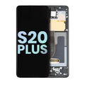 OLED Assembly With Frame For Samsung Galaxy S20 Plus 5G (Service Pack) (Cosmic Black)