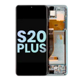 OLED Assembly With Frame For Samsung Galaxy S20 Plus 5G (Service Pack) (Cloud Blue)