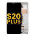 OLED Assembly With Frame For Samsung Galaxy S20 Plus 5G (Refurbished) (Cloud White)