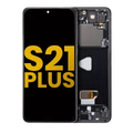 OLED Assembly With Frame For Samsung Galaxy S21 Plus 5G (Refurbished) (Phantom Black)