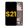 OLED Assembly With Frame For Samsung Galaxy S21 5G (Refurbished) (Phantom Gray)