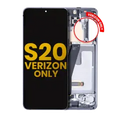 OLED Assembly With Frame For Samsung Galaxy S20 5G (Verizon 5G UW Frame Only) (Refurbished) (Cosmic Gray)