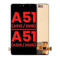 OLED Assembly Without Frame For Samsung Galaxy A51 4G (A515 / 2019) / 5G (A516 / 2020) (Aftermarket Plus) (All Colors)
