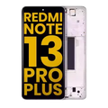OLED Assembly With Frame For Xiaomi Redmi Note 13 Pro Plus (Refurbished) (White)