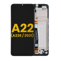 LCD Assembly With Frame For Samsung Galaxy A22 5G (A226 / 2021) (Refurbished) (All Colors)