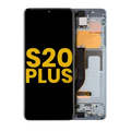OLED Assembly With Frame For Samsung Galaxy S20 Plus 5G (Refurbished) (Cloud Blue)