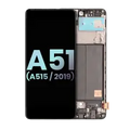 OLED Assembly With Frame For Samsung Galaxy A51 4G (A515 / 2019) (Service Pack) (All Colors)