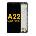 OLED Assembly With Frame For Samsung Galaxy A22 4G (A225 / 2021) (Refurbished) (All Colors)