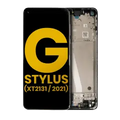 LCD Assembly With Frame For Motorola Moto G Stylus 5G (XT2131 / 2021) (Refurbished) (Cosmic Emerald)