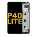 LCD Assembly With Frame For Huawei P40 Lite 5G (Refurbished) (Midnight Black)