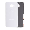 Back Cover Glass For Samsung Galaxy S6 Edge (Service Pack) (White)