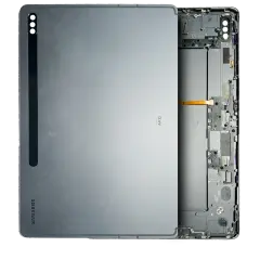 Back Cover Glass For Samsung Galaxy Tab S7 Plus 12.4" (T970 / T975 / T976) (2020) (Service Pack) (Mystic Silver)