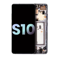 OLED Assembly With Frame For Samsung Galaxy S10 5G (Service Pack) (Majestic Black)