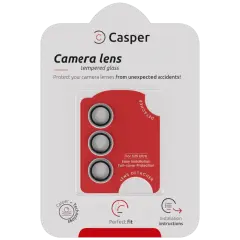 Casper Camera Lens Protector For Samsung Galaxy S25 Ultra (Clear Rings)