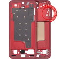 Mid-Frame Housing For Samsung Galaxy S25 5G (US & International Version) (Coral Red)