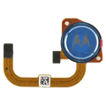 Fingerprint Reader With Flex Cable For Motorola Moto G Play (XT2093 / 2021) (Genuine OEM) (Misty Blue)