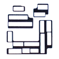 Mainboard Inline Insulator Sticker For iPhone 13 Pro (4 Piece Set) (10 Pack)