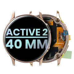 LCD Assembly For Samsung Galaxy Watch Active 2 (40MM) (LTE Version) (Service Pack) (Gold)