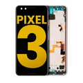 OLED Assembly With Frame For Google Pixel 3 (Refurbished) (Pink)