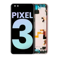 OLED Assembly With Frame For Google Pixel 3 (Genuine OEM) (Pink)