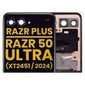 Outer OLED Assembly For Motorola Razr Plus 2024 / Razr 50 Ultra (XT2451 / 2024) / Razr Plus 2025 (XT2557)/ Razr Plus 2026 (XT2659)/ Razr 70 Plus(XT2659)(Refurbished) (All Colors)