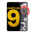 OLED Assembly With Frame For OnePlus 9 (US Version) (Refurbished) (Astral Black)