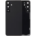 Back Cover Glass With Camera Lens For Samsung Galaxy S25 Plus 5G (No Logo) (Aftermarket Plus) (Blue Black)
