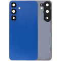 Back Cover Glass With Camera Lens For Samsung Galaxy S25 Plus 5G (No Logo) (Aftermarket Plus) (Navy)