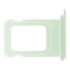 Single Sim Card Tray For iPhone 15 / 15 Plus (Genuine OEM) (Green)