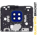 Back Camera Lens With Bracket For Motorola Moto G9 Play (XT2083 / 2020) (Blue)