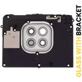 Back Camera Lens With Bracket For Motorola Moto G Power (XT2117 / 2021) (Polar Silver)