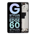 OLED Assembly With Frame Compatible For Motorola Moto G Stylus 5G (XT2517 / 2025) (Genuine OEM) (Gibraltar Sea)