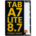LCD Assembly Without Frame For Samsung Galaxy Tab A7 Lite 8.7" (T220) (2021) (WiFi Version) (Refurbished) (Black)
