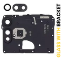 Back Camera Lens With Bracket For Motorola Moto E (XT2052 / 2020) (Black)
